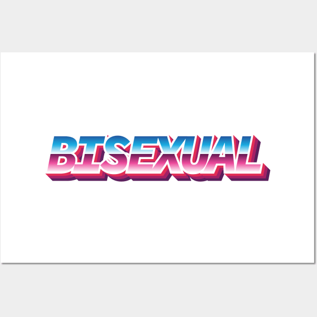 Bisexual Wall Art by Sthickers